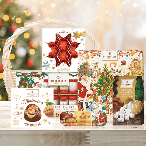 Supermarket Italy "Niederegger Holiday Favorites" Gift Basket Sweets & Snacks Supermarket Italy