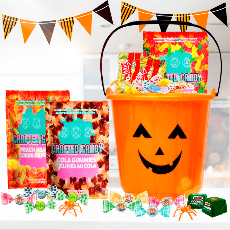 Supermarket Italy's Boo-tiful Bounty Halloween Bucket Gift Basket Supermarket Italy