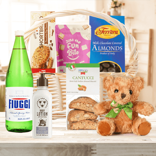 Supermarket Italy's New Baby Gift Basket Gift Basket Supermarket Italy