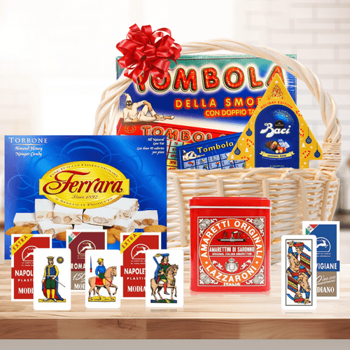 Supermarket Italy's Snacks & Games Holiday Gift Basket Gift Basket Supermarket Italy
