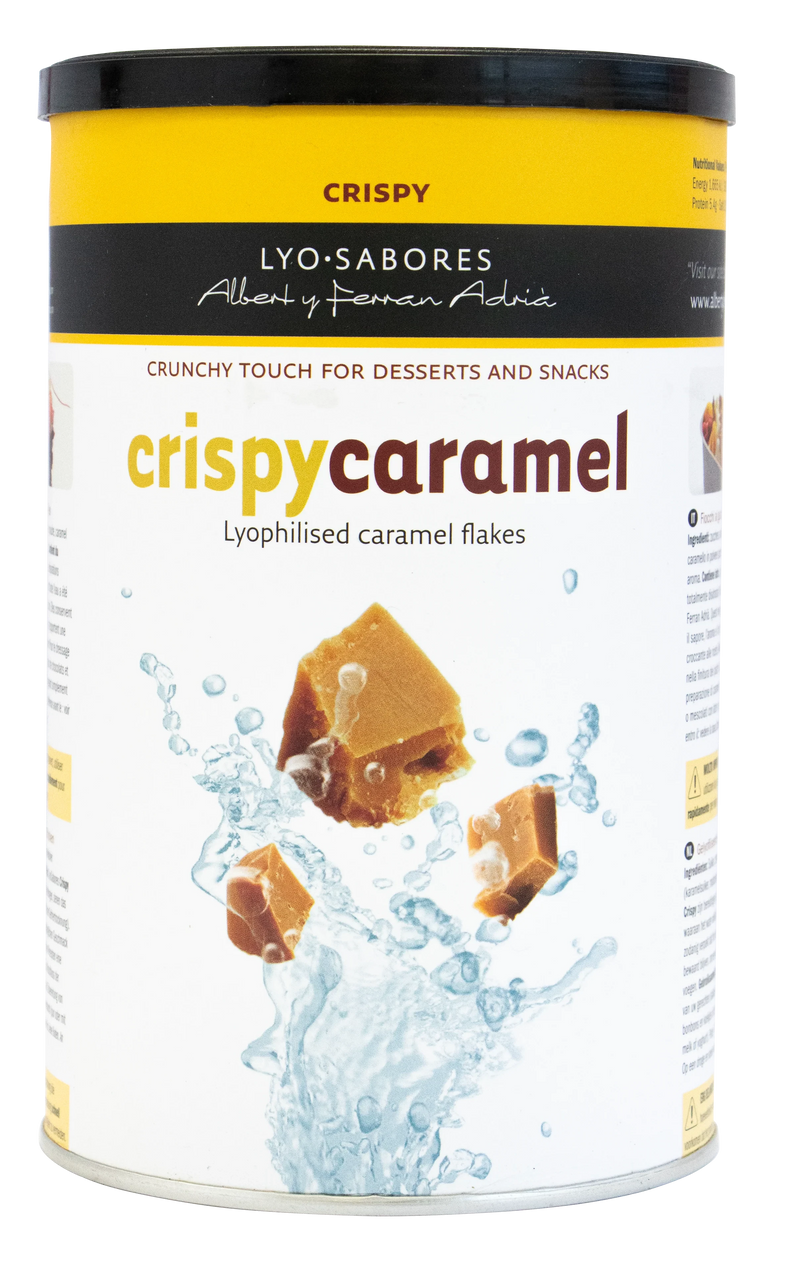 Texturas CrispyCaramel Lyophilised Caramel Flakes, 7.05 oz Pantry Texturas by Ferran Adria