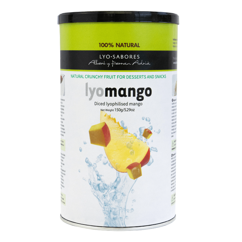 Texturas Lyo Mango Diced Lyophilised Mango, 5.29 Pantry Texturas by Ferran Adria