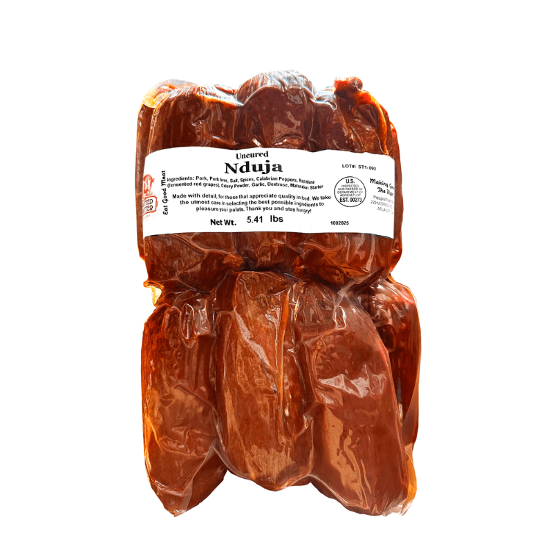 The Spotted Trotter Nduja, 5 lbs Meats The Spotted Trotter