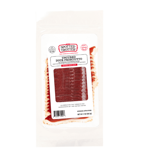 The Spotted Trotter Sliced Duck Prosciutto, 2 oz Meats The Spotted Trotter