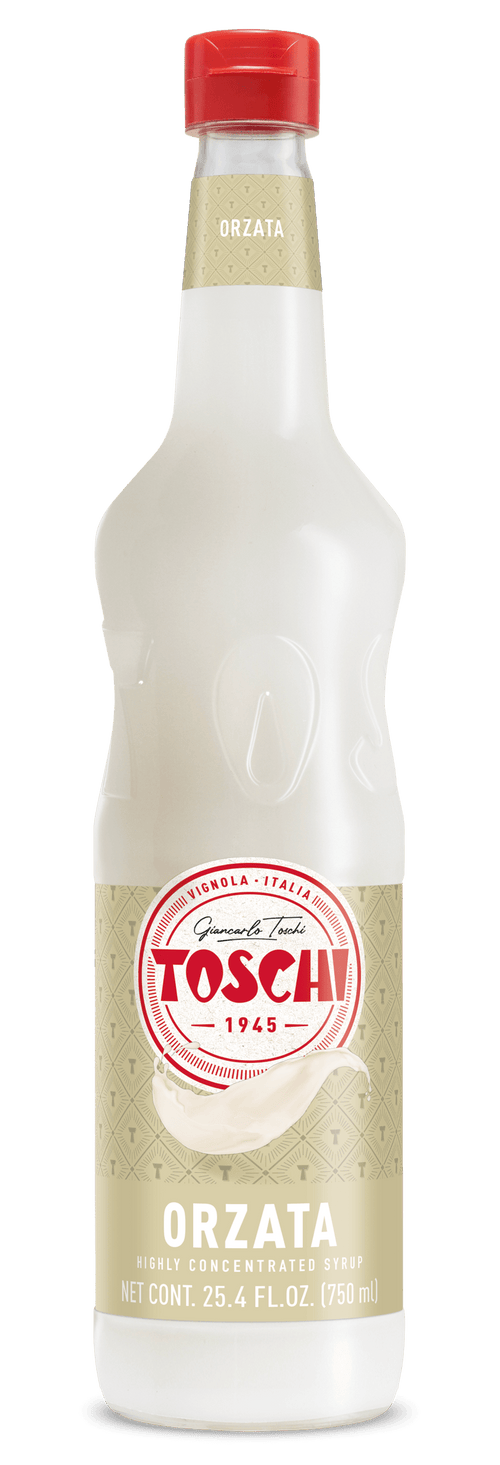 Toschi Orzata Cream Syrup, 750mL (25.4 oz) For The Bar Toschi