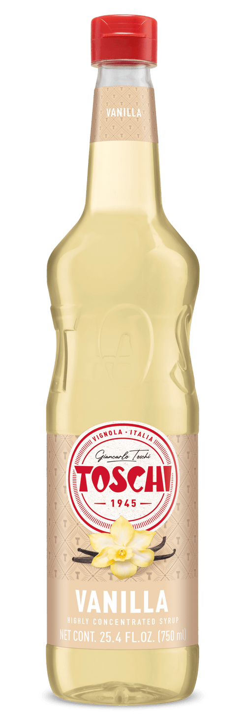 Toschi Vanilla Syrup, 750mL (25.4 oz) For The Bar Toschi