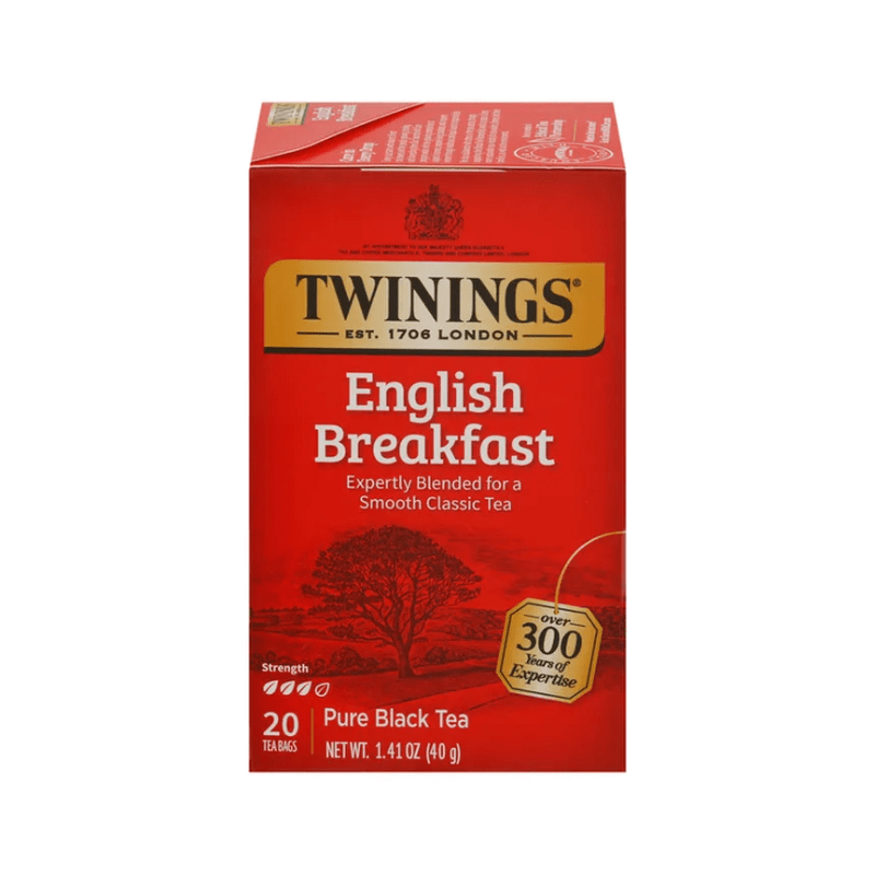 Twinings English Breakfast Tea, 20 Count