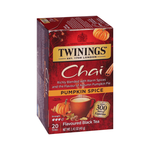 Twinings Pumpkin Chai Tea, 20 Count Tea Twinings