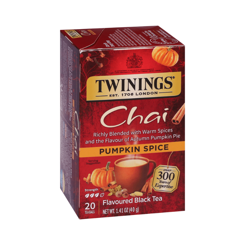 Twinings Pumpkin Chai Tea, 20 Count Tea Twinings 