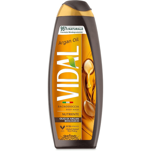 Vidal Argan Oil Body Wash, 500 mL Health & Beauty Vidal
