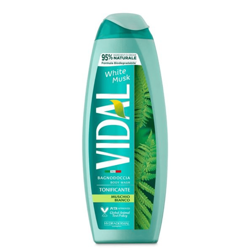 Vidal White Musk Body Wash, 500 mL Health & Beauty Vidal