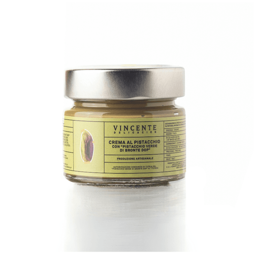 Vincente Pistachio del Bronte Cream Spread DOP, 3.17 oz Pantry Vincente