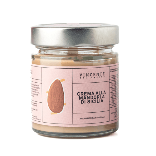 Vincente Sicilian Almond Cream Spread, 6.35 oz Pantry Vincente 