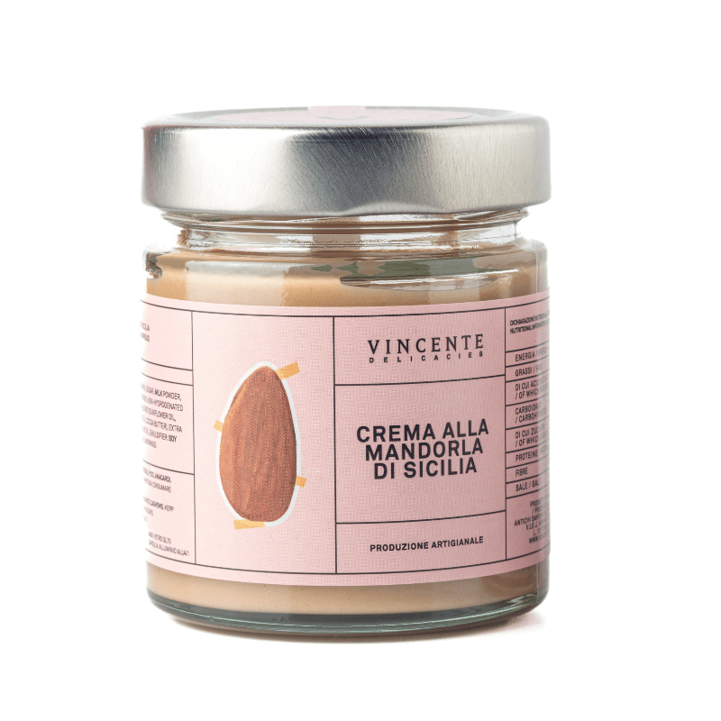 Vincente Sicilian Almond Cream Spread, 6.35 oz Pantry Vincente