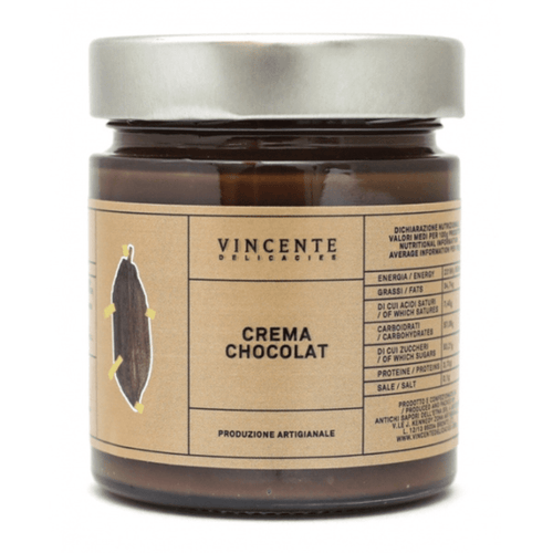 Vincente Sicilian Chocolate and Hazelnut Cream Spread, 6.35 oz Pantry Vincente