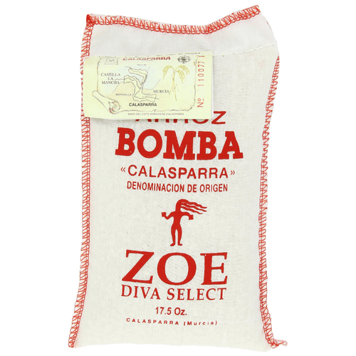 Zoe Diva Select Bomba Calasparra Rice, 17.5 oz Pasta & Dry Goods Zoe
