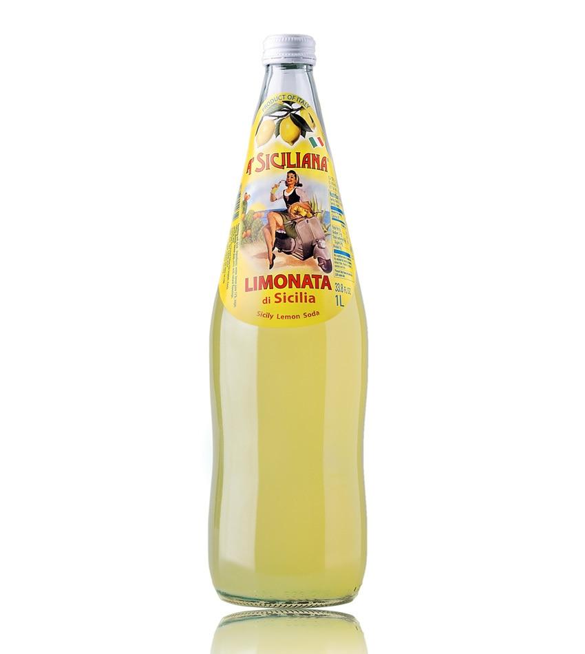 A' Siciliana Sicilian Limonata Lemon Soda, 33.8 oz