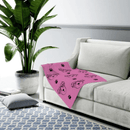 Adventure Ted Baby Swaddle Blanket - Light Pink Childhood Cancer Society Store