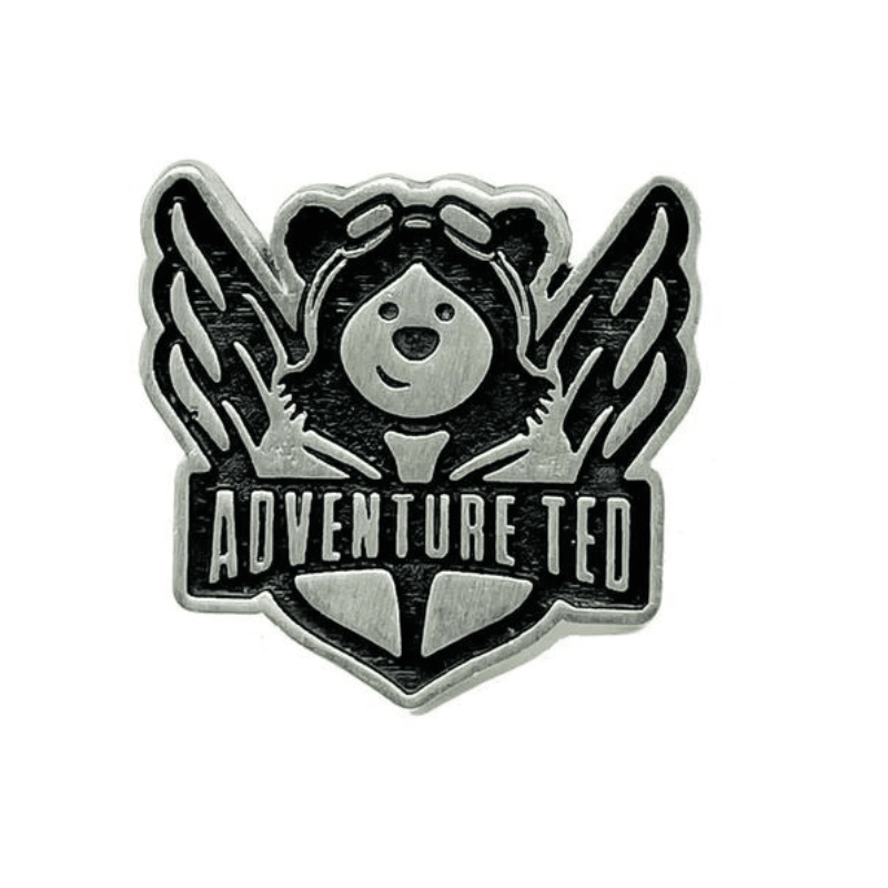 Adventure Ted Badge Childhood Cancer Society Store