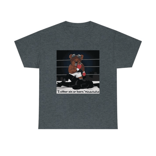 Adventure Ted Boxing - Unisex Heavy Cotton Tee Childhood Cancer Society Store