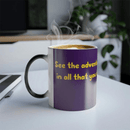 Adventure Ted Color Morphing Mug, 11oz Childhood Cancer Society Store
