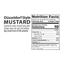 Alstertor Mustard Dusseldorf Style in Beer Mug, 8.45 oz Sauces & Condiments Alstertor