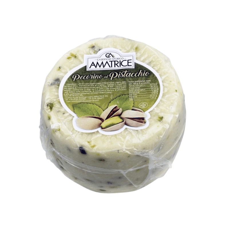 Amatrice Pistachio Pecorino Cheese, 14.1 oz Cheese Amatrice