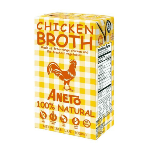 Aneto Chicken Broth, 1 Liter Pantry Aneto 