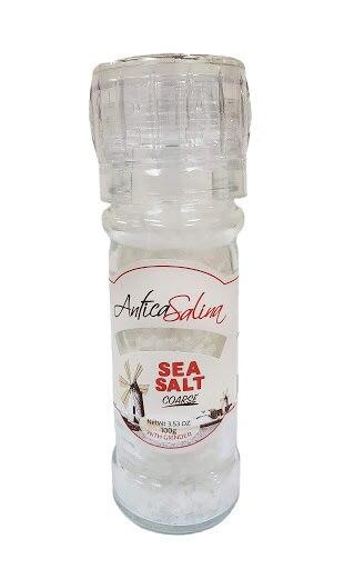 Antica Salina Sea Salt Coarse with Grinder, 3.53 oz