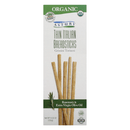 Asturi Organic Thin Italian Breadsticks with Rosemary & Extra Virgin Olive Oil, 4.23 oz Sweets & Snacks Asturi