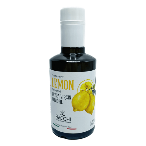 Bacchi Lemon Flavored Extra Virgin Olive Oil, 8.45 oz | 250mL Oil & Vinegar Bacchi 