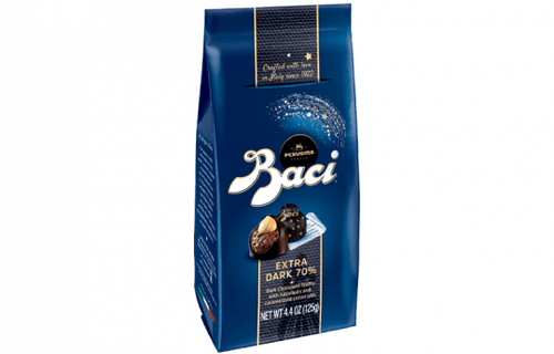 Baci Perugina Extra Dark 70% Chocolate Truffles Bag, 4.4 oz