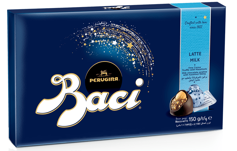 Baci Perugina Milk Chocolate Box (12 pieces), 5.3 oz Sweets & Snacks Baci Perugina