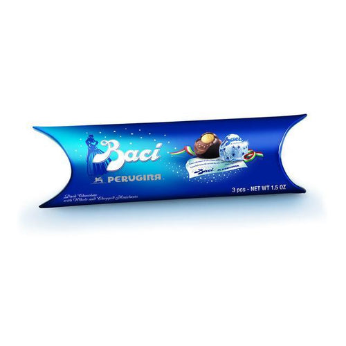 Baci Perugina Original Dark Chocolate 3 Pieces Tube