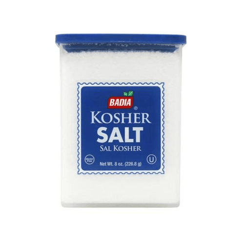Badia Kosher Salt Can, 8 oz Pantry Badia
