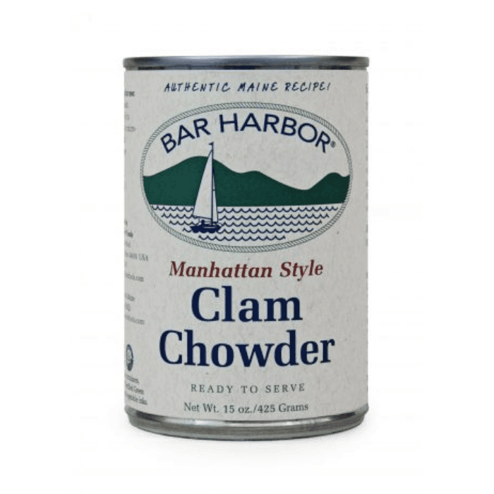 Bar Harbor Manhattan Style Clam Chowder, 15 oz Pantry Bar Harbor