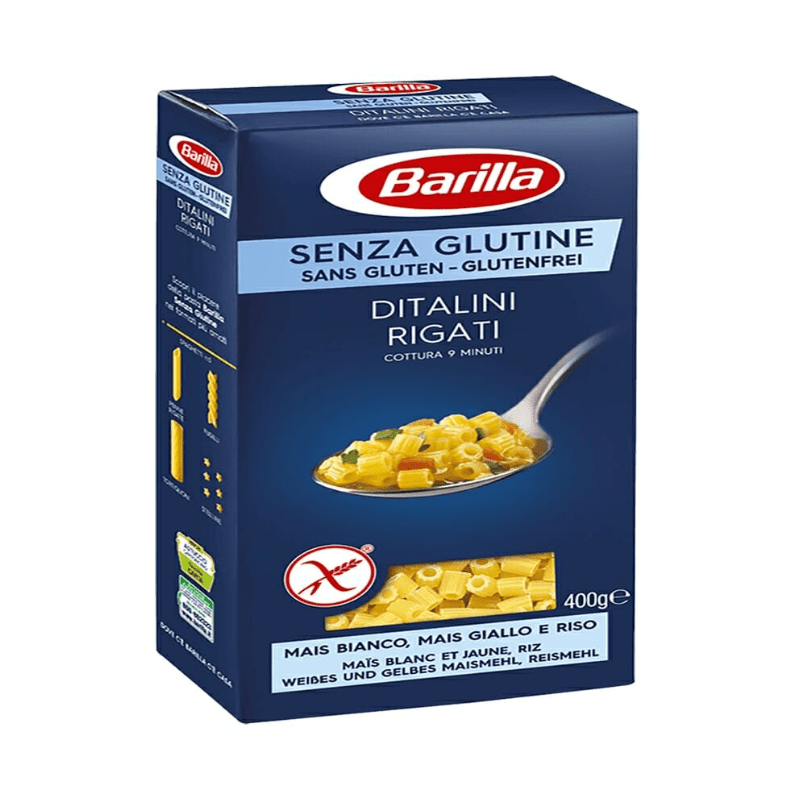Barilla Gluten Free Ditalini Rigati Pasta, 14 oz | Supermarket Italy