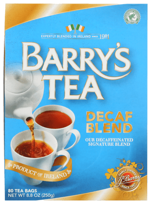 Barry’s Tea Decaf Blend Tea 80 Bags, 8.8 oz