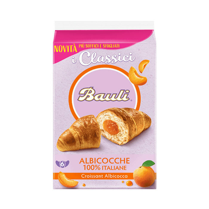 Bauli Apricot Croissants, 10.5 oz Sweets & Snacks Bauli 