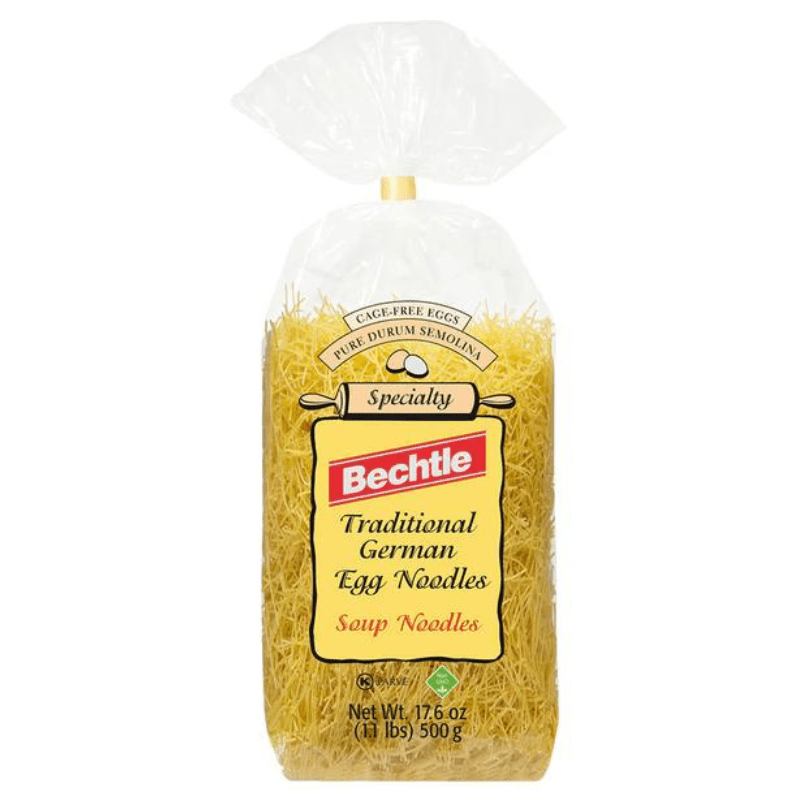 Bechtle Traditional German Egg Pasta Soup Noodles, 17.6oz Pasta & Dry Goods Bechtle
