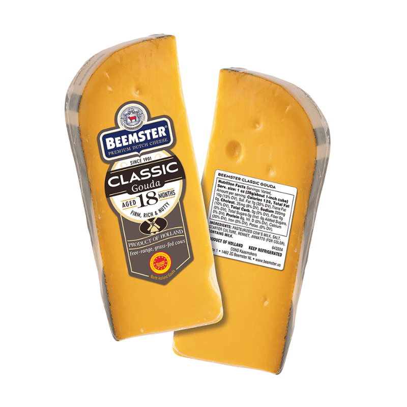 Beemster Premium Classic Gouda Dutch Cheese, 5.5 oz [Pack of 3] Cheese Beemster 