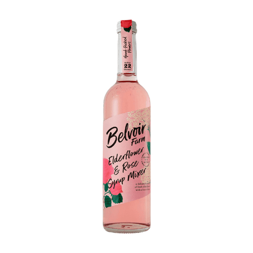 Belvoir Elderflower and Rose Syrup Mixer, 16.9 oz Coffee & Beverages Belvoir