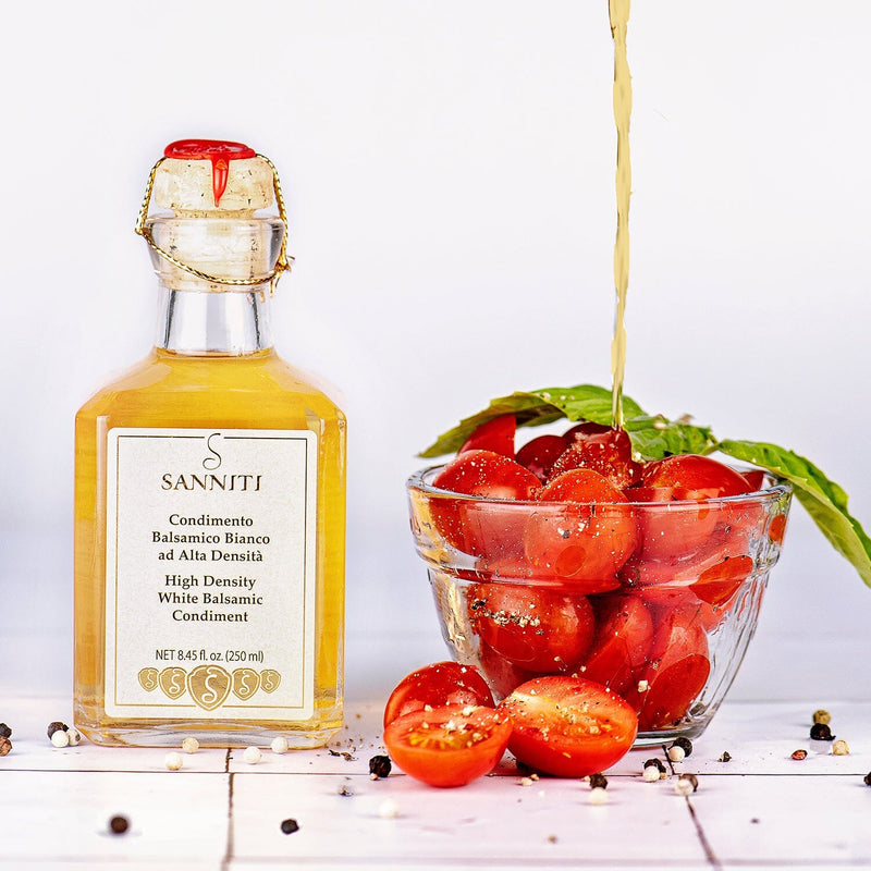 [Best Before: 10/19/22] Sanniti Balsamic High Density White Vinegar, 8.45 oz (250 ml) Oil & Vinegar Sanniti 