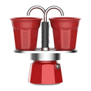Bialetti 07303 Moka Express 2-Cup Mini Stovetop Espresso Maker Coffee & Beverages Bialetti