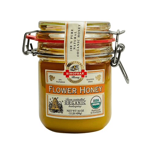 Bihophar Organic Creamy Flower Honey, 16 oz Pantry Bihophar 