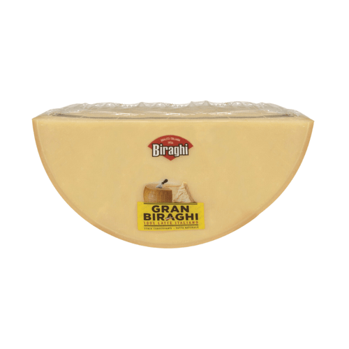 Biraghi Grana Quarter Wheel, 18 Lbs Cheese Biraghi