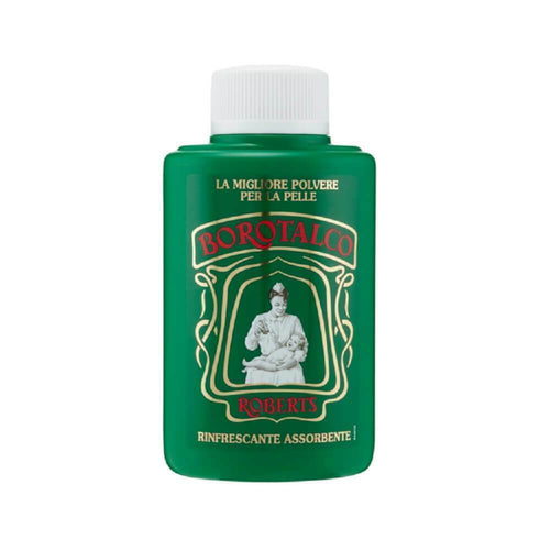 Borotalco Roberts Classic Premium Talcum Powder Shaker, 3.5oz
