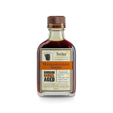 Bourbon Barrel Aged Worcestershire Sauce, 3.4 oz Sauces & Condiments Bourbon Barrel Foods 