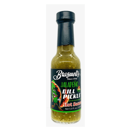 Braswell's Jalapeno Dill Pickle Hot Sauce, 5 oz Sauces & Condiments Braswell's