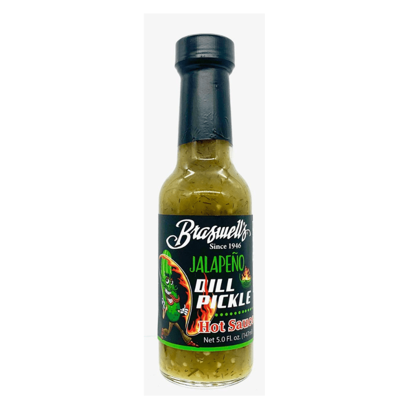 Braswell's Jalapeno Dill Pickle Hot Sauce, 5 oz Sauces & Condiments Braswell's